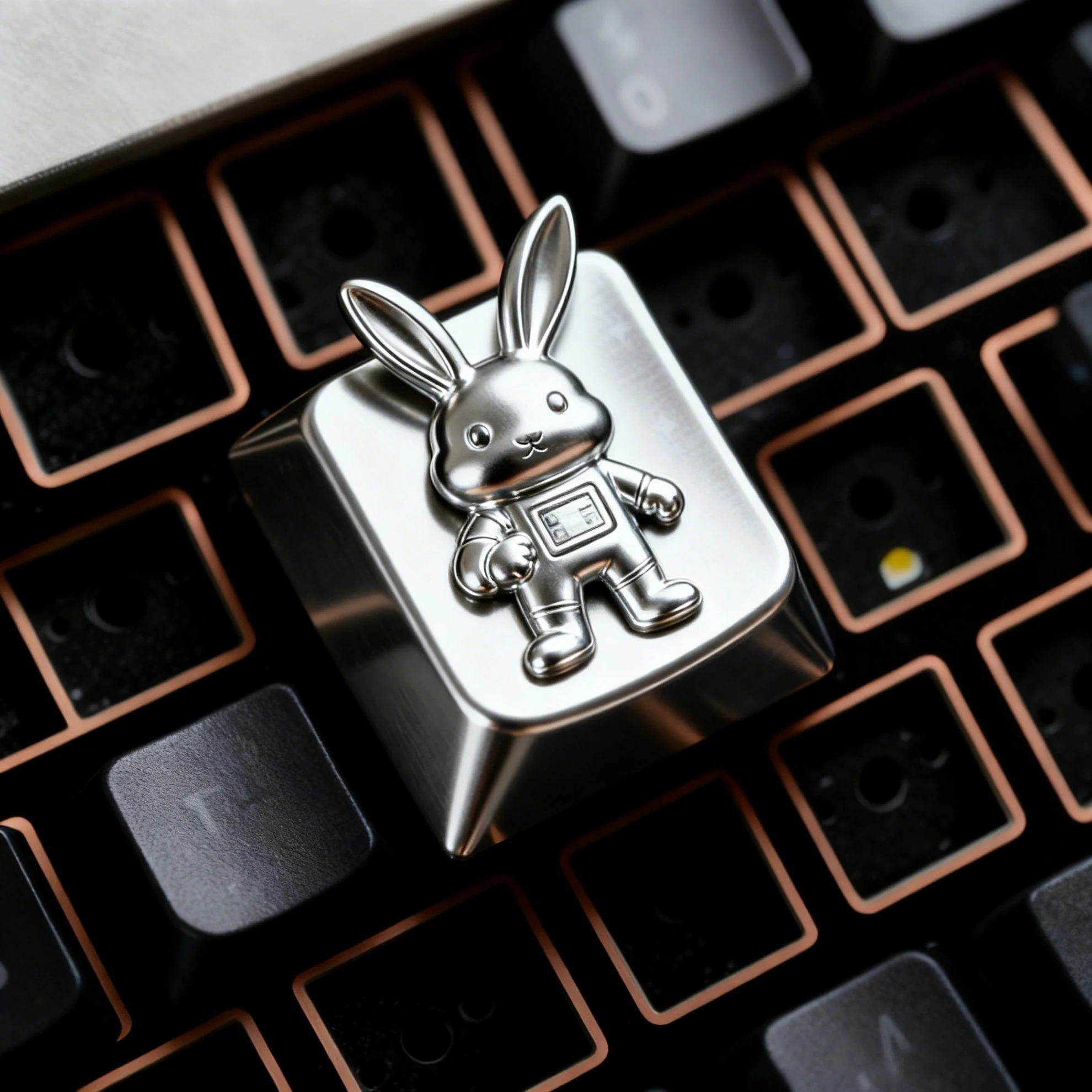 Mechanical Keyboard Metal Keycap OEM Double-Shot Injection Dye-Sublimation Customization